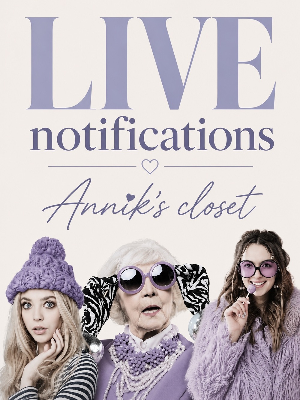 LIVE notifications Annik's Closet